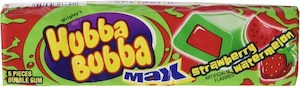 General store operation - mainly grocery: Hubba Bubba Bubble Gum Max Strawberry Watermelon 5piece