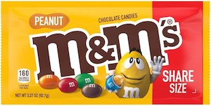 General store operation - mainly grocery: M&M'S Peanut Share Size 3.27oz