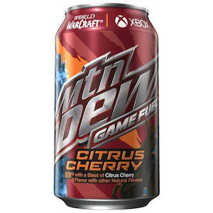 Mountain Dew Game Fuel Citrus Cherry **LIMITED ED 2 PER CUSTOMER**