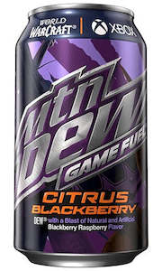 Mountain Dew Game Fuel Citrus Blackberry **LIMITED ED 2 PER CUSTOMER**