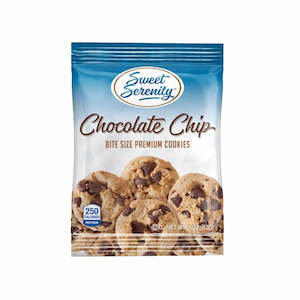 General store operation - mainly grocery: Sweet Serenity Premium Chocolate Chip Cookies 2oz