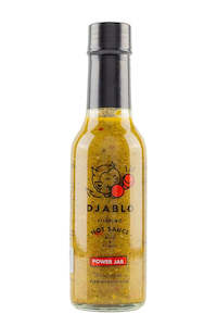 Hot Ones Power Jab Hot Sauce by Djablo