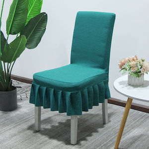 Dining Chair Covers Washable Knit Stretch Removable Chair Slipcovers