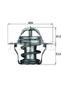 Audi Seat Skoda VW Engine Coolant Water Thermostat and Seal