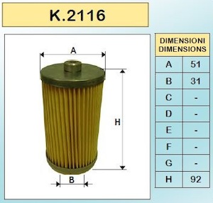 FILTA 5-7Micron Filter Element