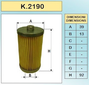 FILTA 5-7Micron Filter Element