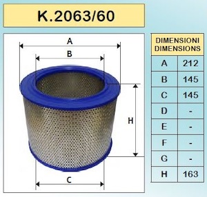 FILTA MH C21138/1 Filt Element