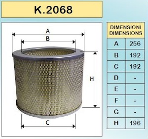 K.2068 = C26240 Filter Element