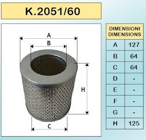 FILTA C1337 S/S Filter Element