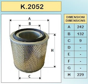 Industrial machinery or equipment wholesaling: FILTA 5-7 Micron Mann C24355/1