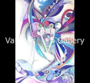 Bloodle in Blue – Valeries Gallery