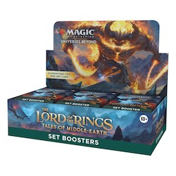 Computer game: MTG Lord of the Rings Tales of Middle Earth: Set Booster Box