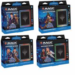 PREORDER - MTG Doctor Who Commander Decks