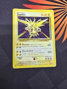 Zapdos - Base Set Unlimited (Damaged)