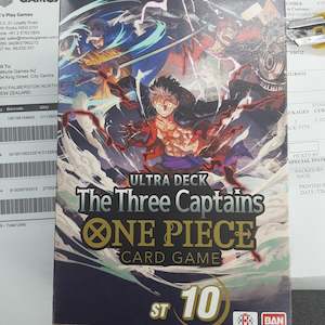 Computer game: One Piece Card Game Ultra Deck : Three Captains ST 10