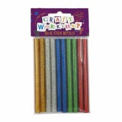 Craft Glue Sticks Hot Glitter 10pc