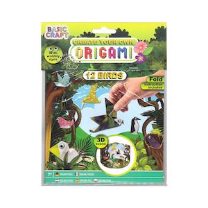 Origami Create Your Own Animals & Birds 12pc