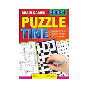 All: Puzzle Time Mixed 160pgs A5