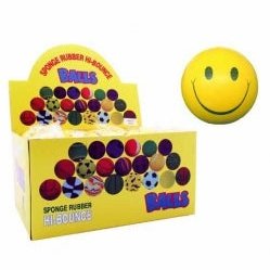 10 Off Range: Ball Smile Squeeze 70mm - Box of 24