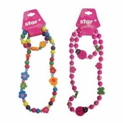 10 Off Range: Dress Up Lady Bug/ Flower Bracelet & Necklace Set