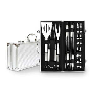 Men's Republic BBQ Set - 16 Piece in Aluminium Case