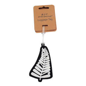 Gift Range: Luggage Tag NZ Fern 10cm