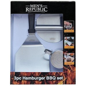 Men's Republic Hamburger BBQ set