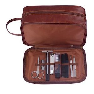 Men's Republic Grooming Toiletry Bag 8 pcs Set