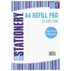 Pad Refill A4 70 Sheets