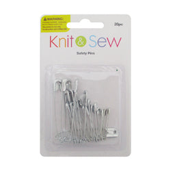 Sewing Knitting: Sewing 20pc Assorted Safety Pins 0-4