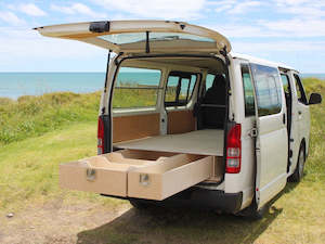 Van False Floor with Drawers