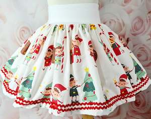 Skirt Size 1 Years: Jingle Bells