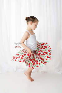 Skirts Size 2 Years: CHERRY