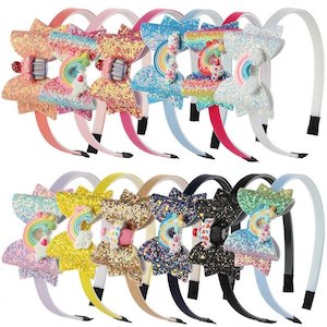 Hair Accessories: Rainbow Sparkle Headband