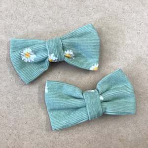 Olive Hair Bows