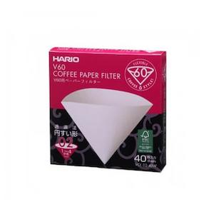 Hario Paper Filters 40 Pack