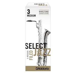 D’Addario Filed Select Jazz Baritone Reeds (Each)