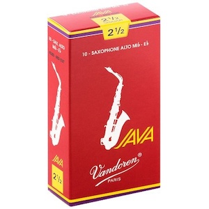 Vandoren Alto Sax Red Java (Price per reed)