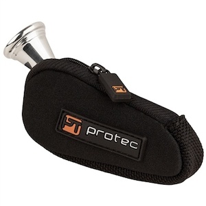 French Horn Mouthpiece Pouch – 1 Piece (Neoprene, Black)