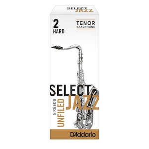 D’Addario Unfiled Select Jazz Tenor Reeds (Each)