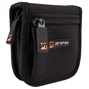 Protec Trumpet Mouthpiece Pouch – Nylon With Zipper Closure, 2-Piece