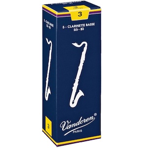 Vandoren Bass Clarinet Traditional (Price per reed)