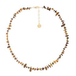 Amuleto Tiger's Eye Choker