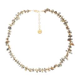 Amuleto Dalmatian Jasper Choker