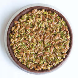 XL Caramelised Nuts Tart