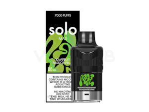 Electronic goods: Solo MAX Pre-filled Replacement Pod