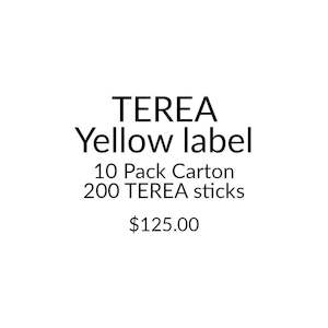 IQOS TEREA Yellow Label 10 Pack Carton