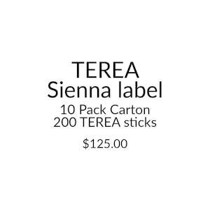 IQOS TEREA Sienna Label 10 Pack Carton