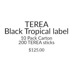 IQOS TEREA Black Tropical Label 10 Pack Carton