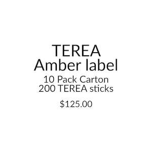 IQOS TEREA Amber Label 10 Pack Carton